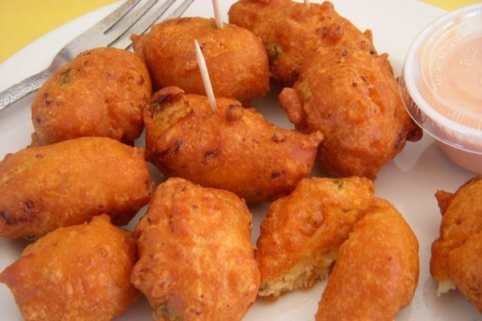 Conch fritters