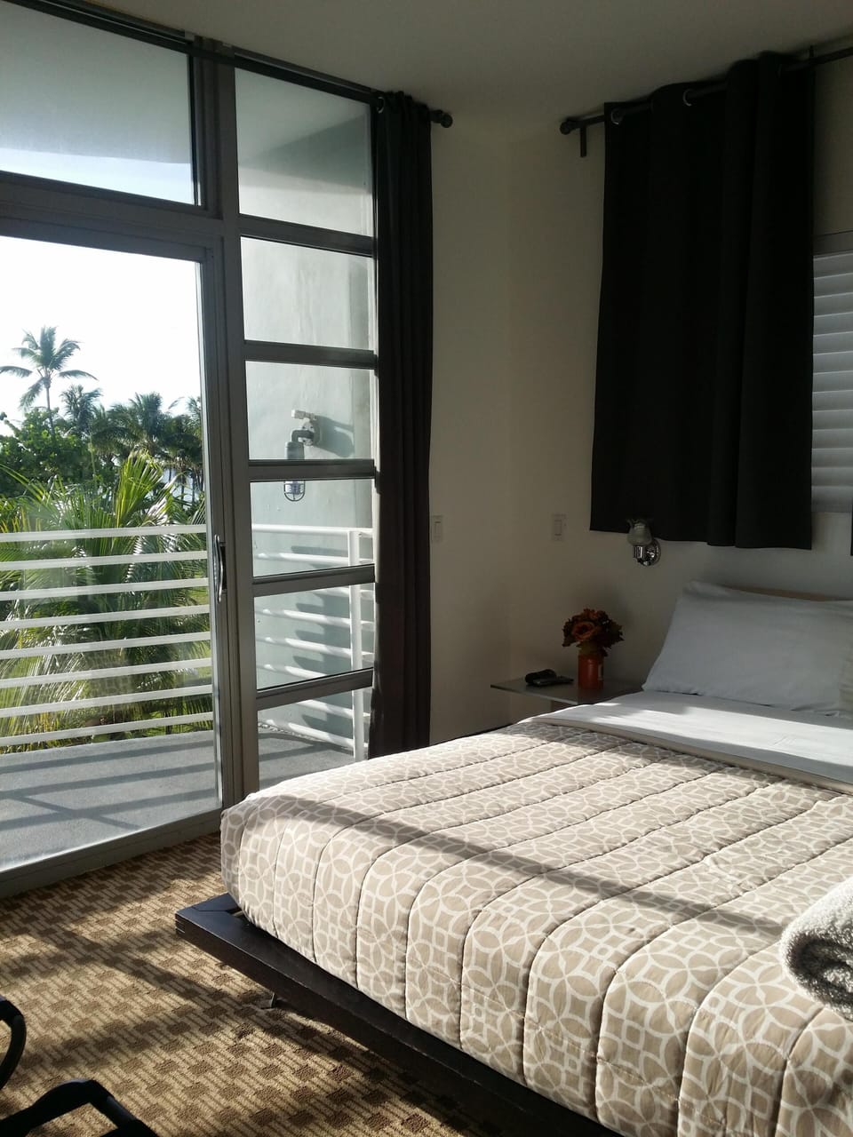Bedroom with Balcony and Direct Ocean View