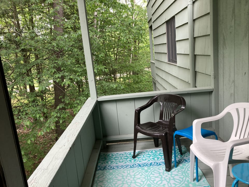 deck off the master bedroom