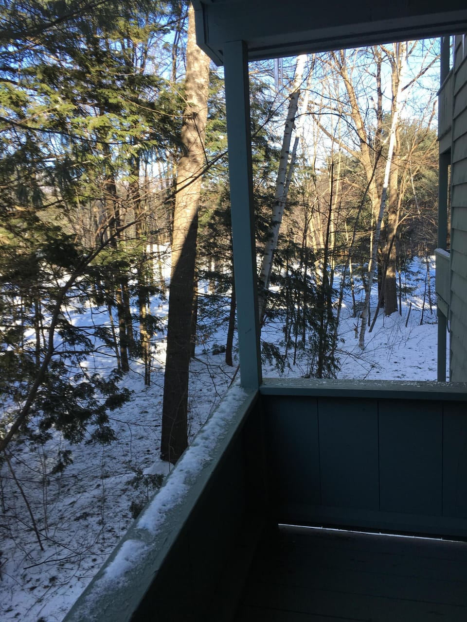 deck off the master bedroom