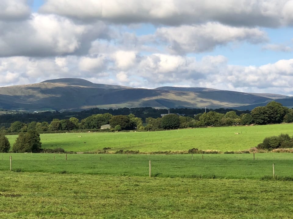 Wicklow Mountains - Highest Peak View from Village 