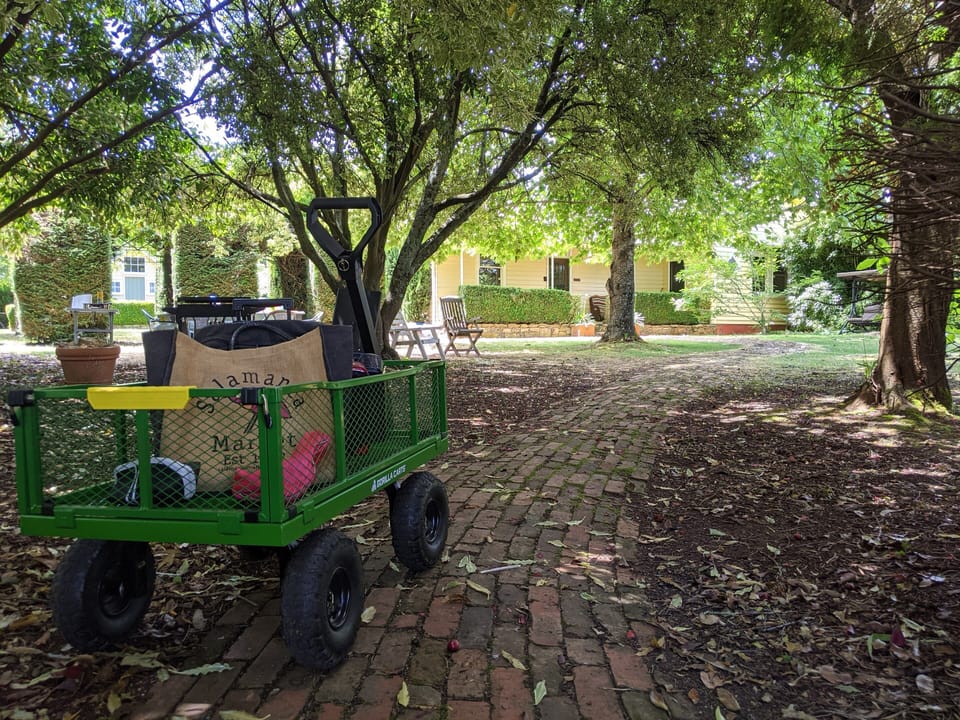 The path that beckons you to spend time together on Table Hill, here at Tasma.