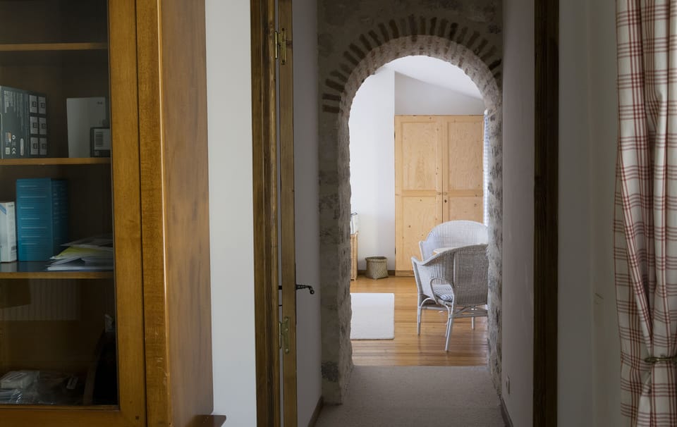 Looking into Bedroom 3 from study
