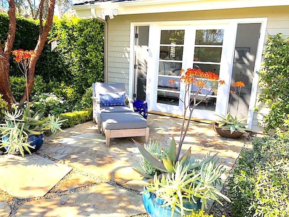 Patio off master bedroom