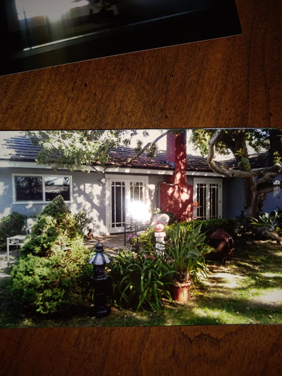 PARTIAL  BACK OF HOME