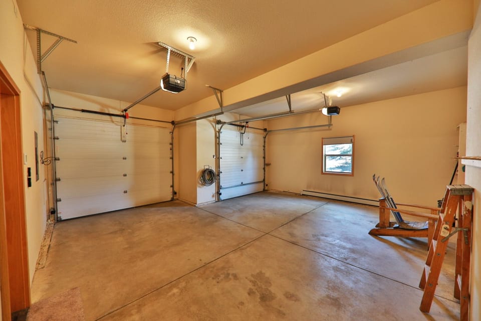 Two car garage