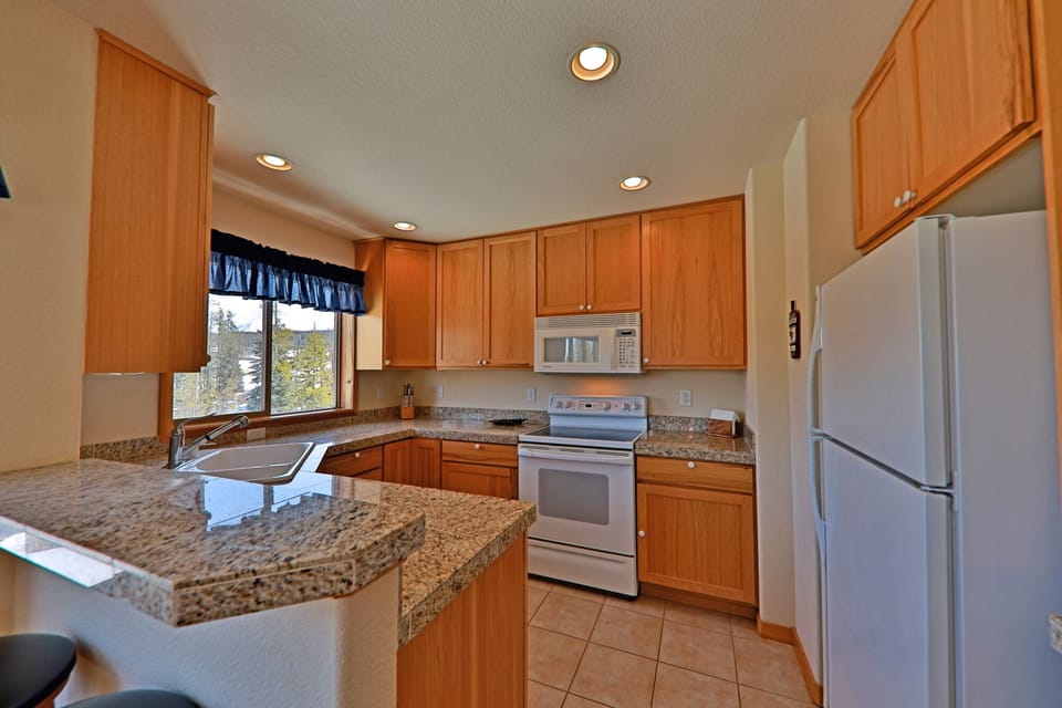 Bright, clean kitchen