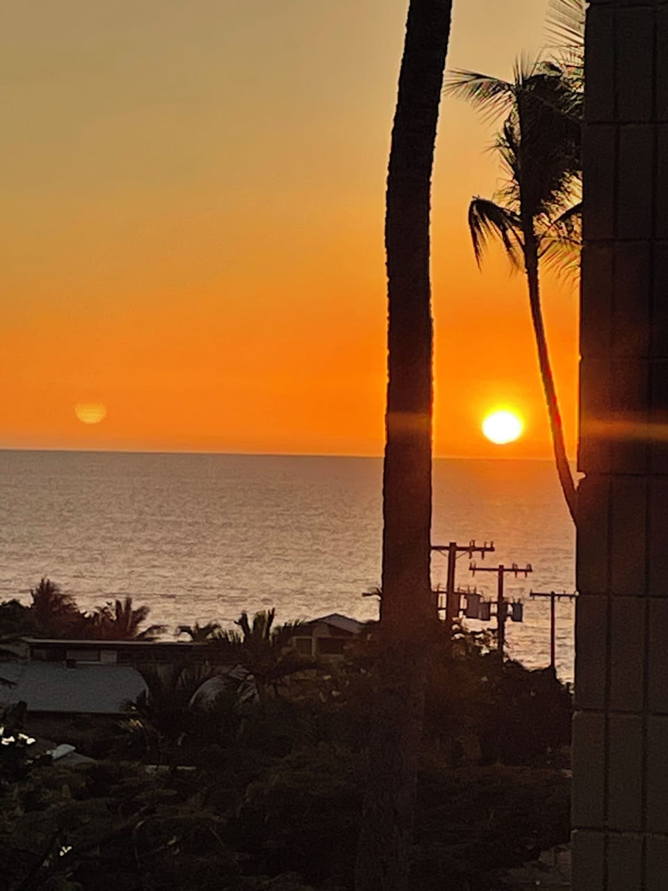 Sunset from lanai