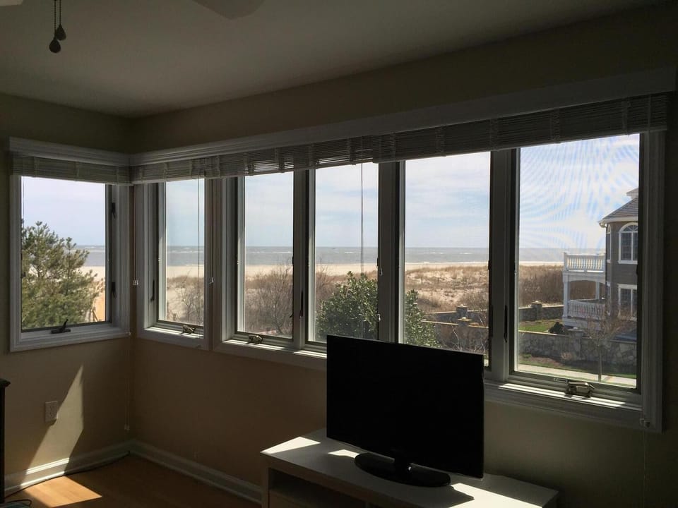 view from the master bedroom