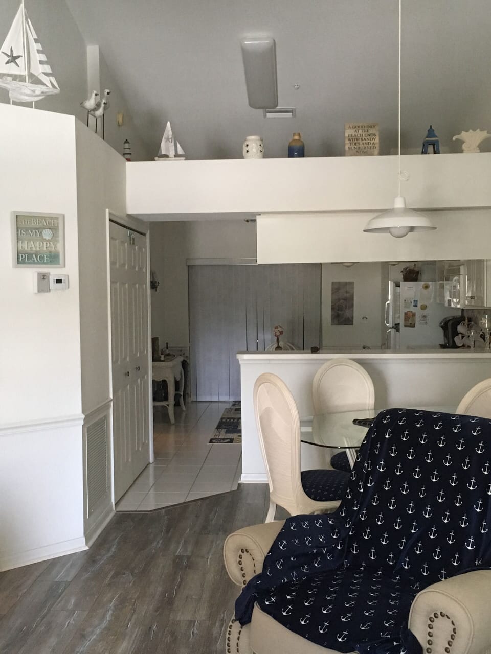 Living Room walk through to Dining Room and Kitchen