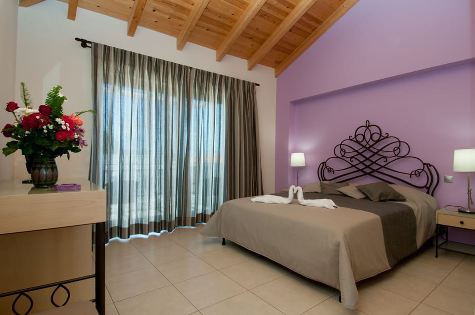 room with double bed