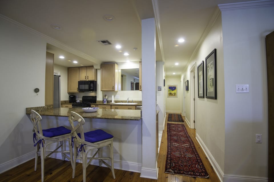 Open living area creates an easy flow throughout home. 
