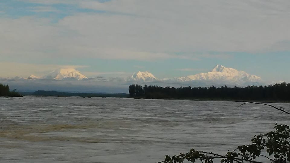 View from the end of Main Street,  3 blocks from house
