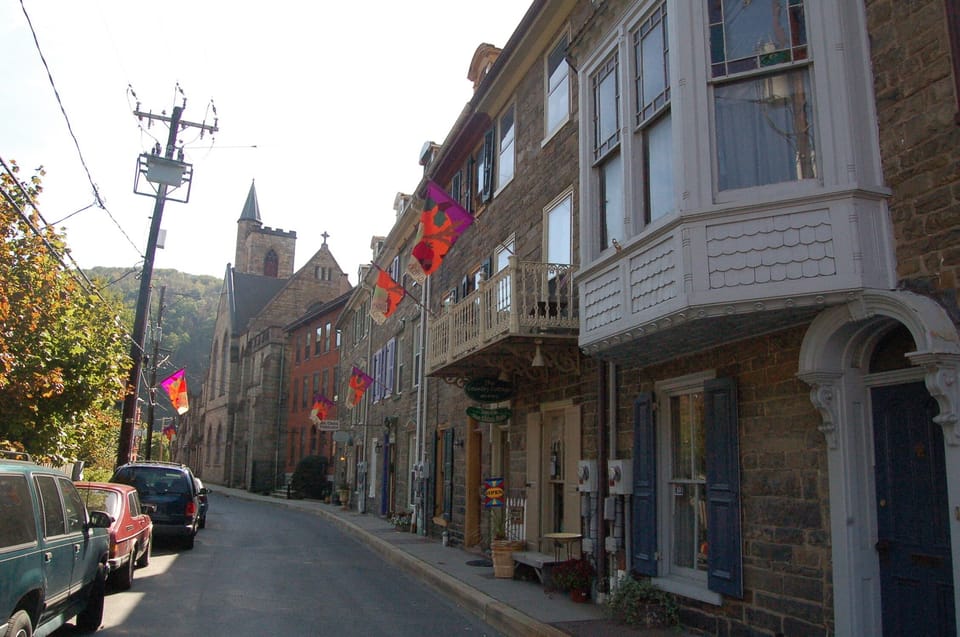Race street which runs parallel to Broadway.
