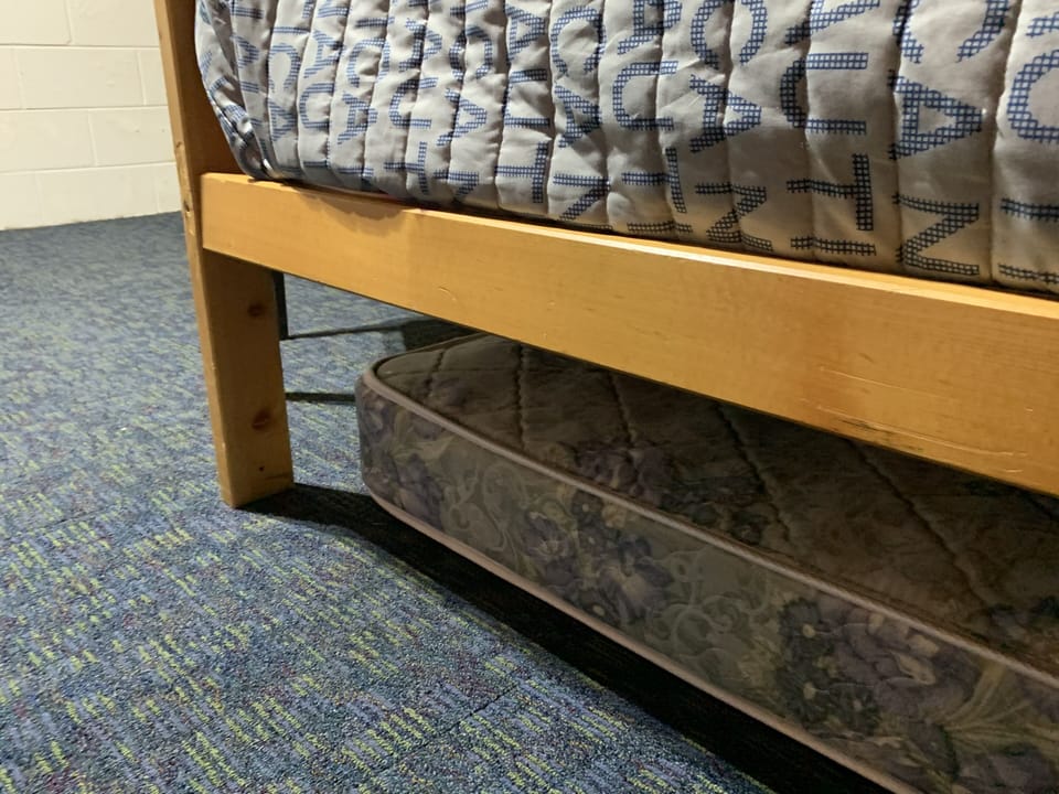 extra floor mattress if needed