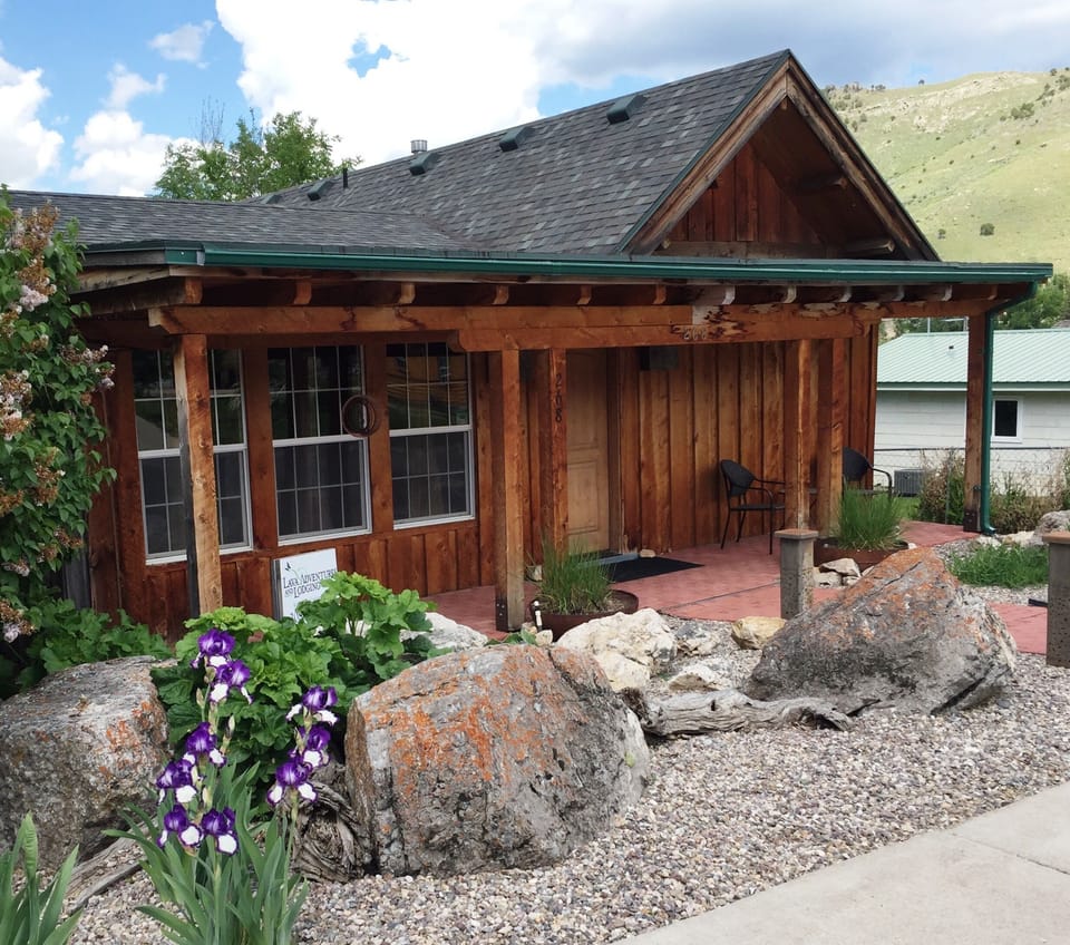 Rustic Cabin in the Spring
