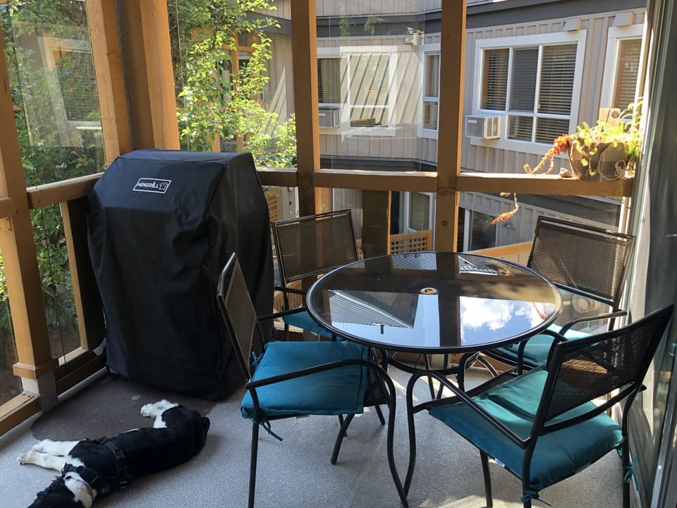 BBQ on the deck. 