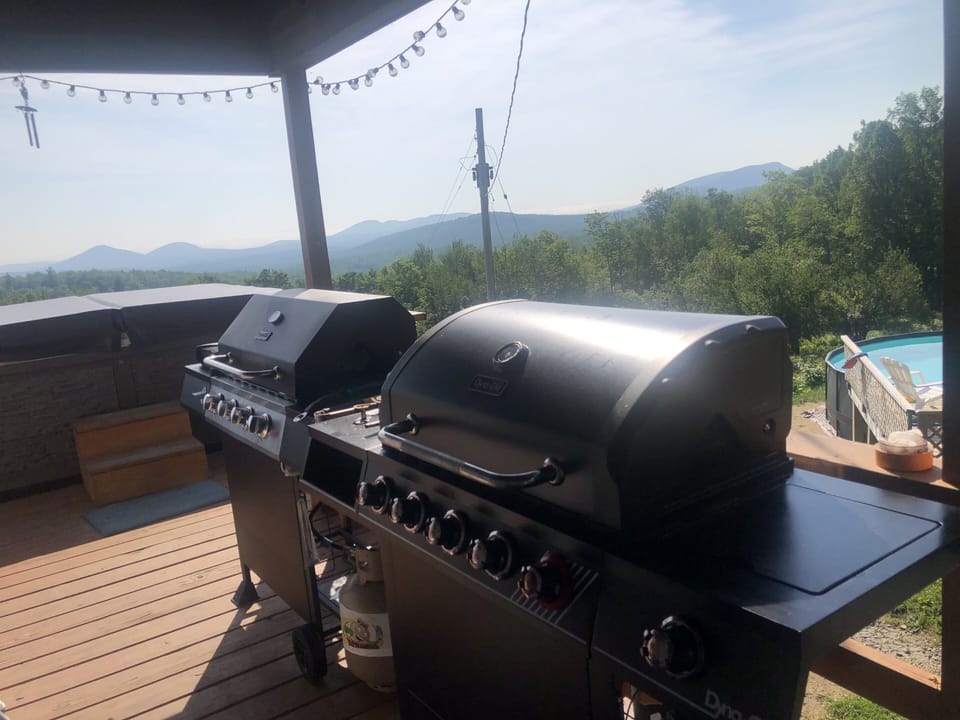 2 gas grills