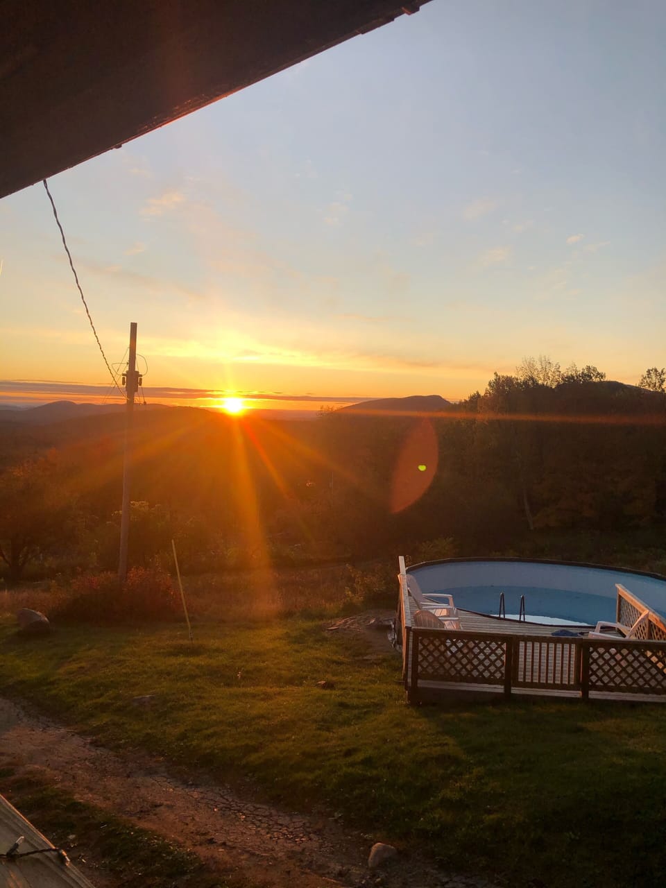 Beautiful sunrise