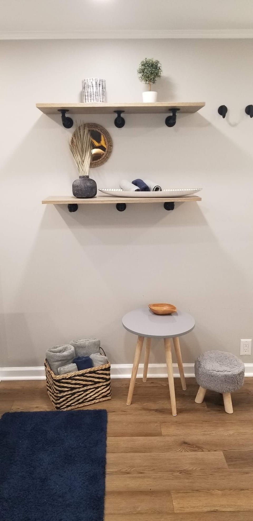 Newly renovated Master Bath (dressing area)