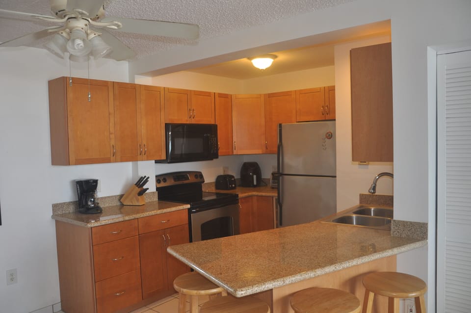 modern kitchen with everything you need to cook in