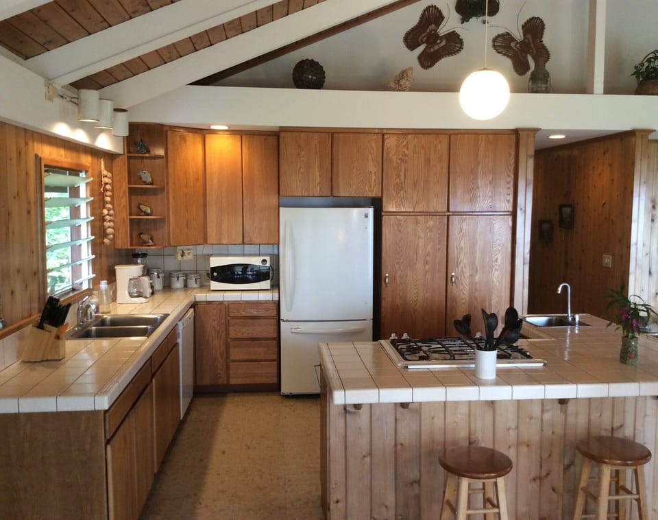 Fully equipped and spacious kitchen 