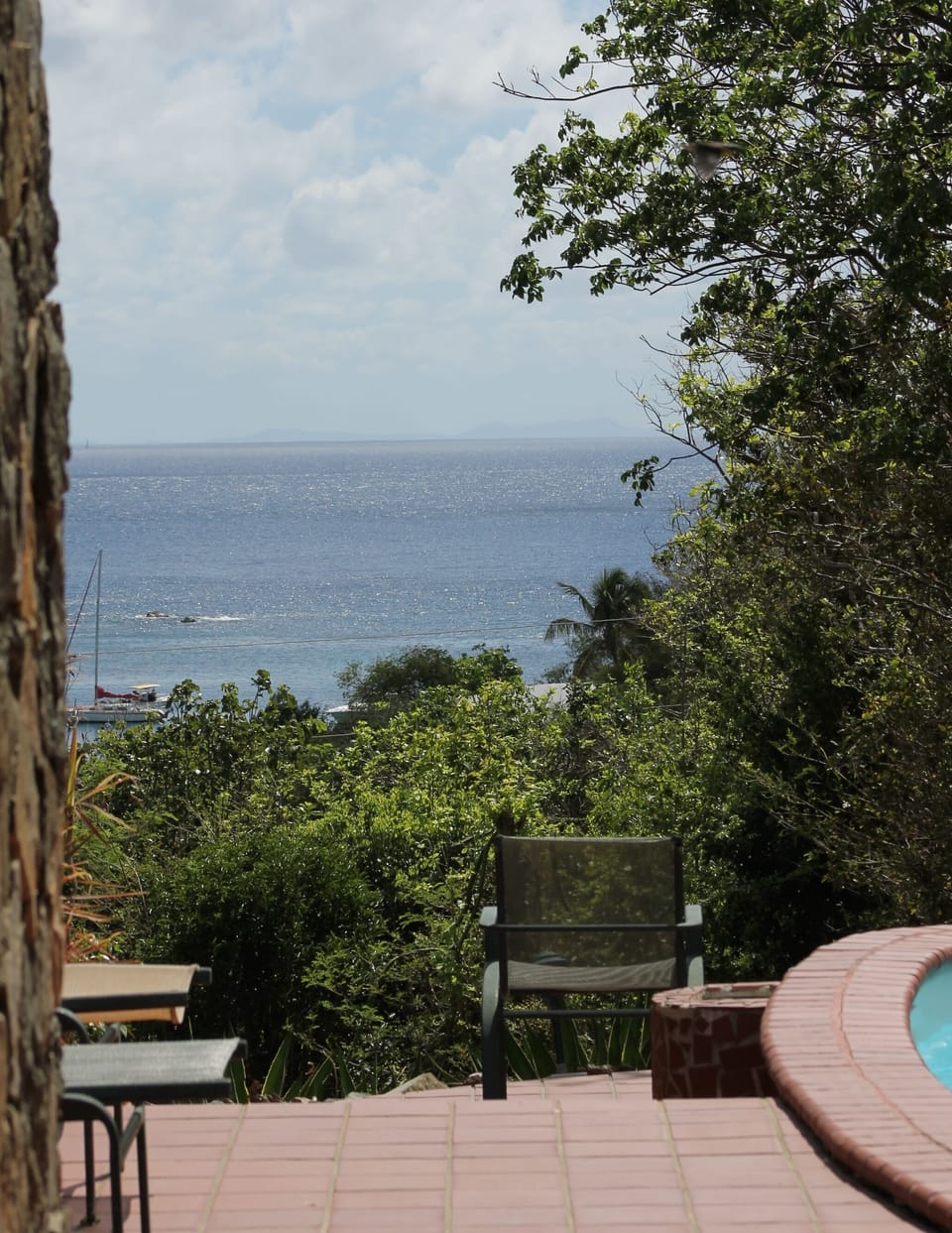 ...and maybe catch a glimpse of St. Croix on the horizon.