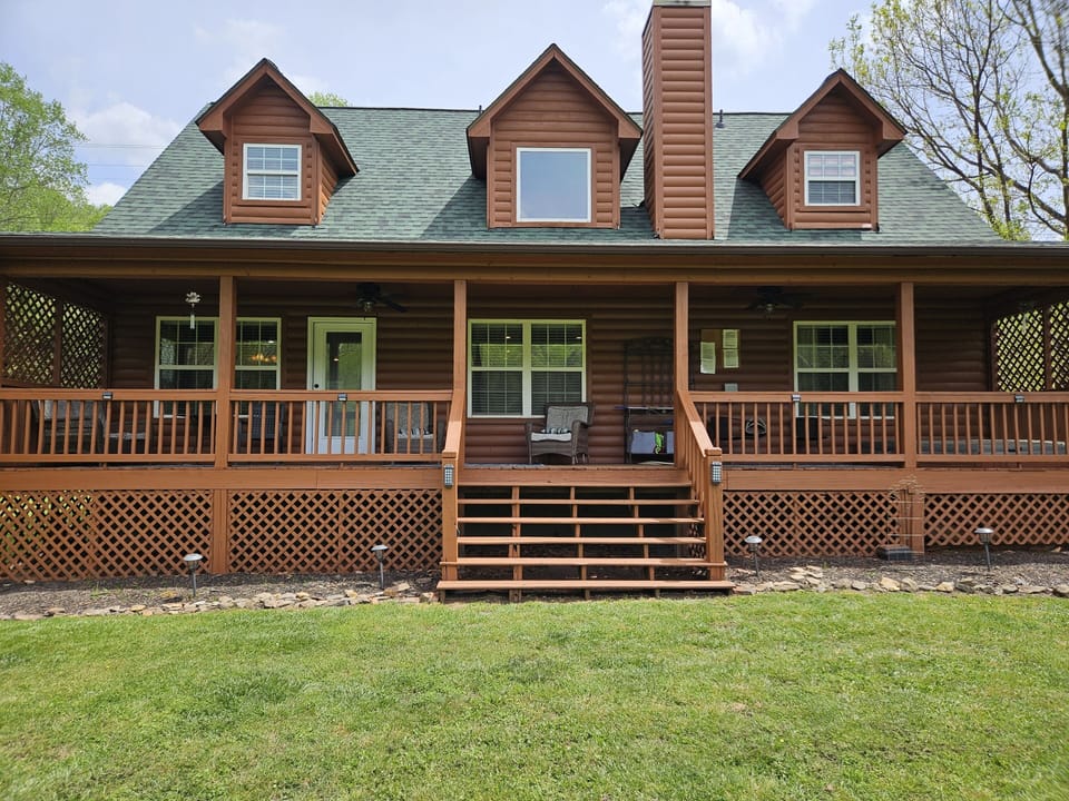 Cabin View from River