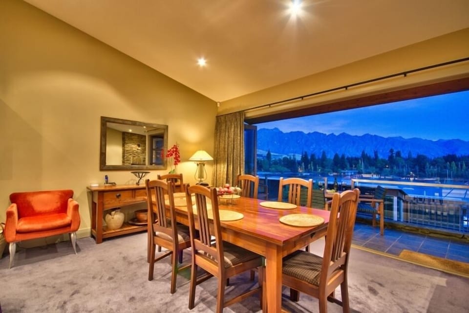 Dining Room opens onto deck