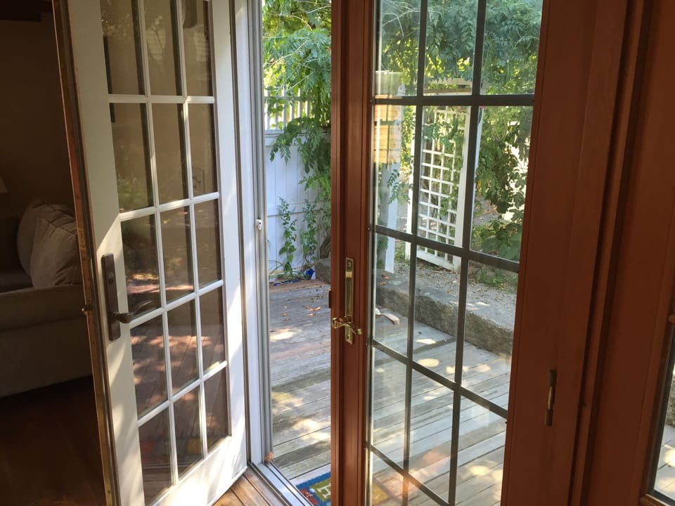 French Doors to Deck