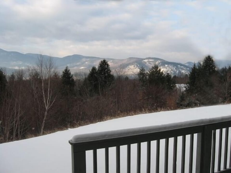 Winter view from deck