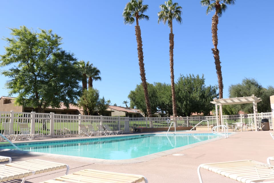Pool next to condo