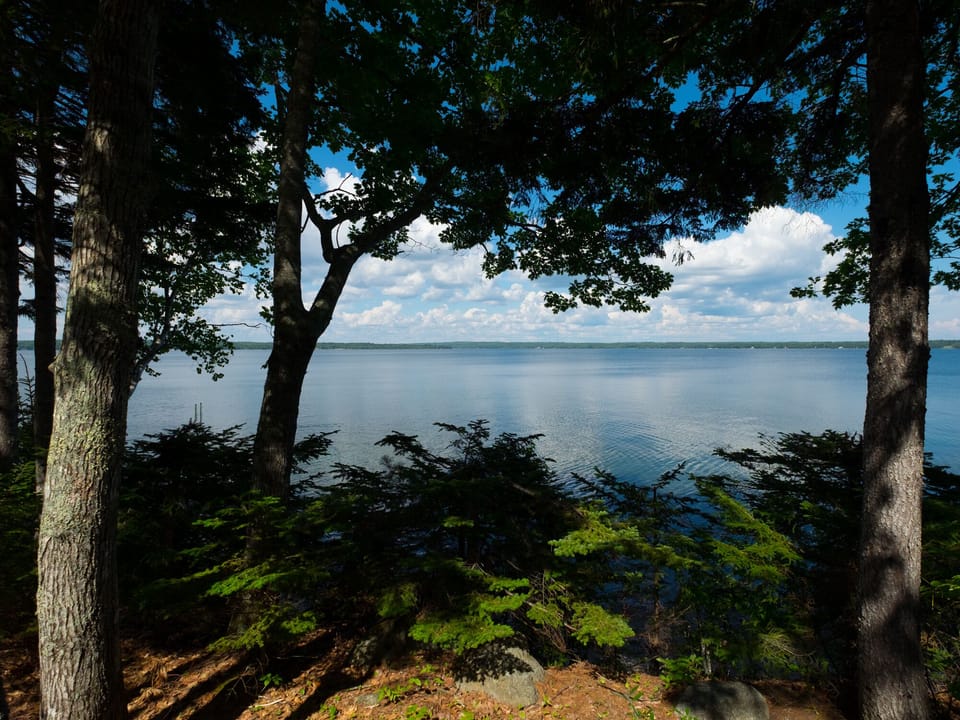 Back to the stunning view of Union River bay.