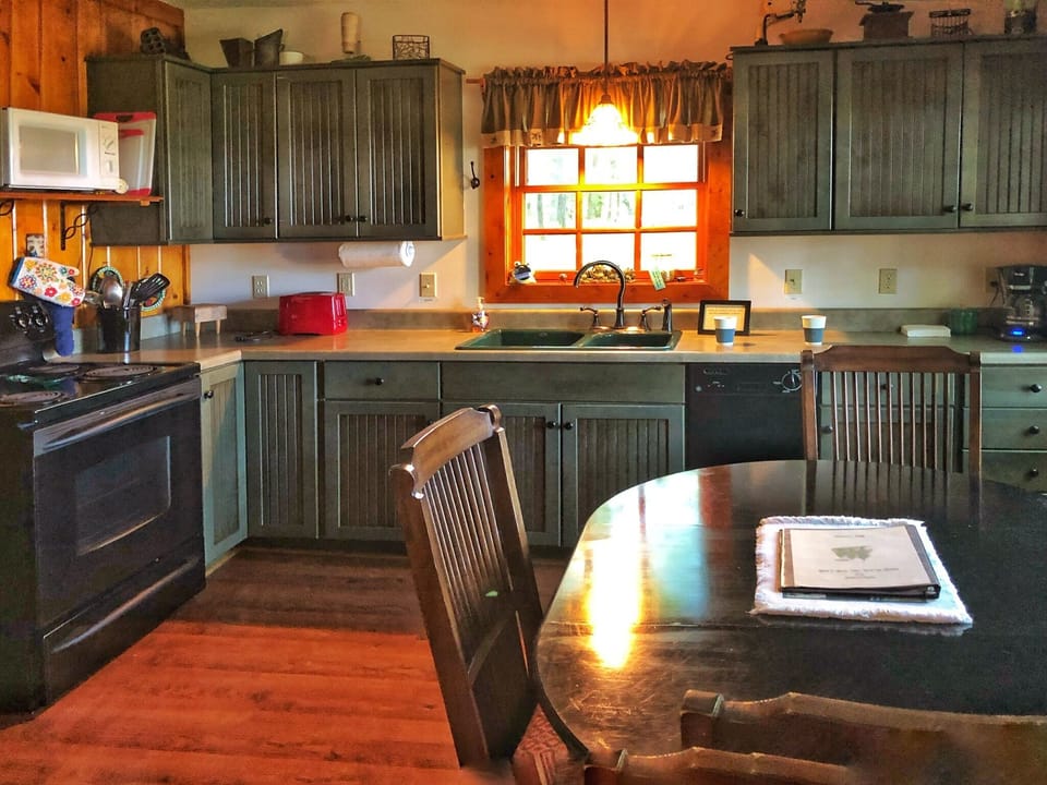 Blue Cottage kitchen