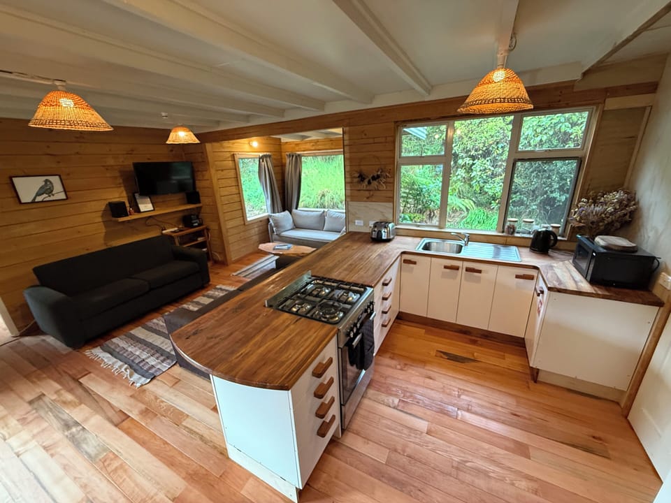 Kitchen and Living Room