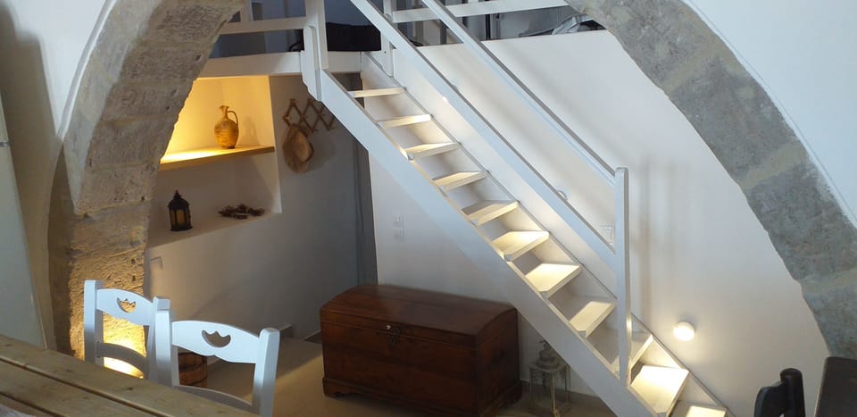 stairs leading to the main bedroom