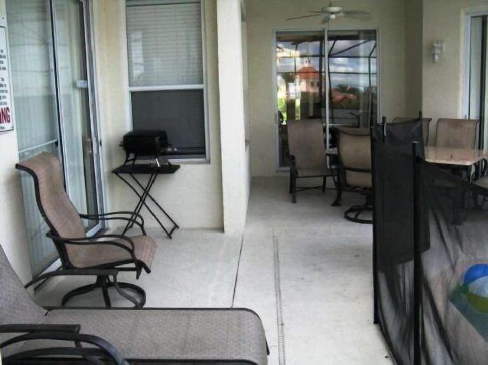 Plenty of seating in the sun or shade