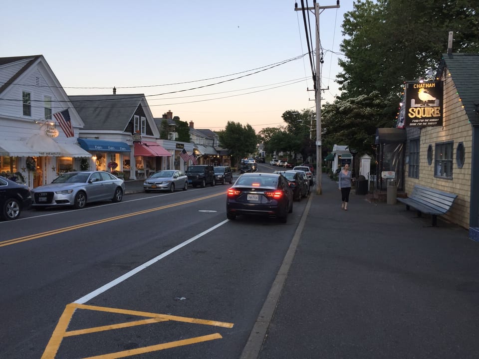 Charming Main Street with shopping and dining.