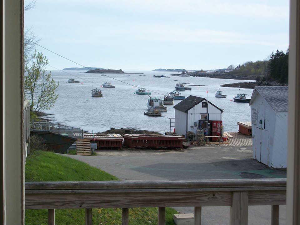 View from deck and master bedroom