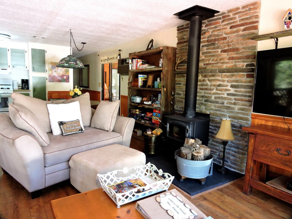Living Room and Fire Place
