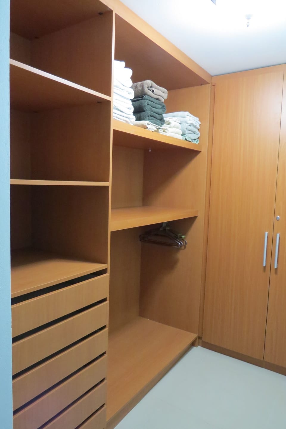 Master Closet with safe