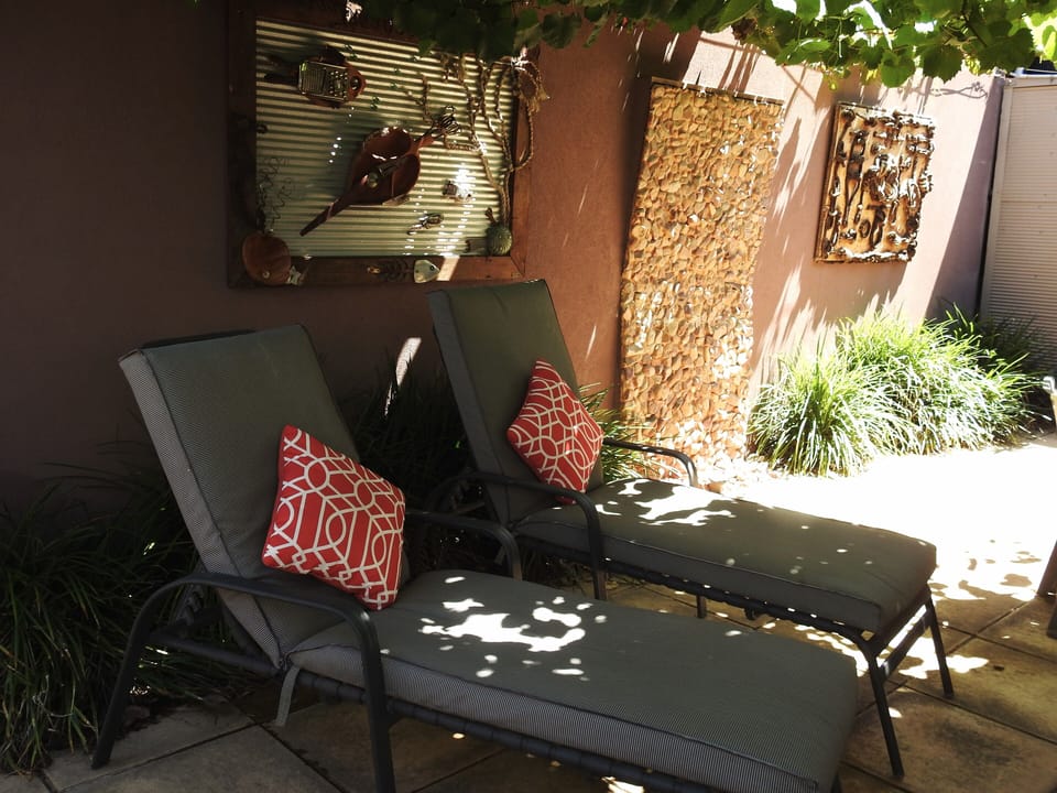 Private courtyard for relaxing