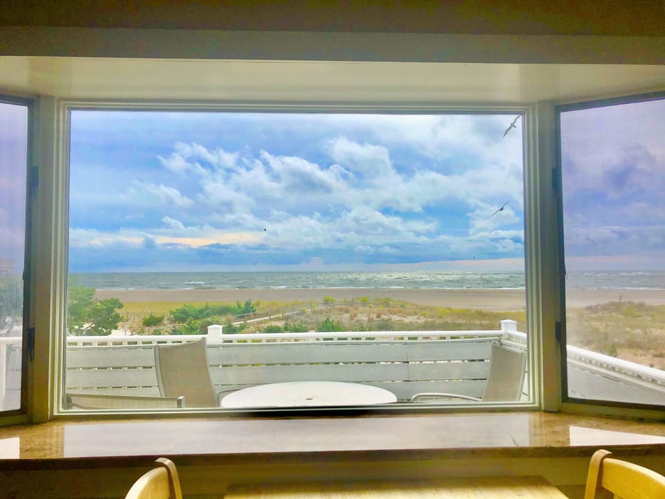 Lots of windows to enjoy the sweeping views