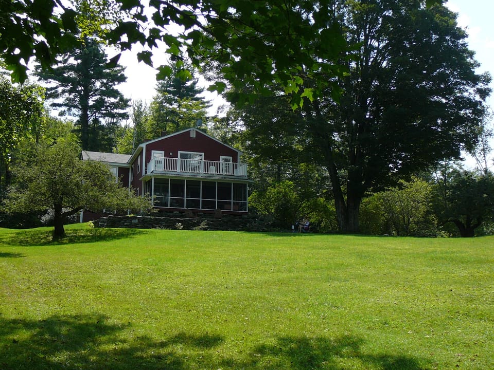 Privacy and picturesque lawns all around