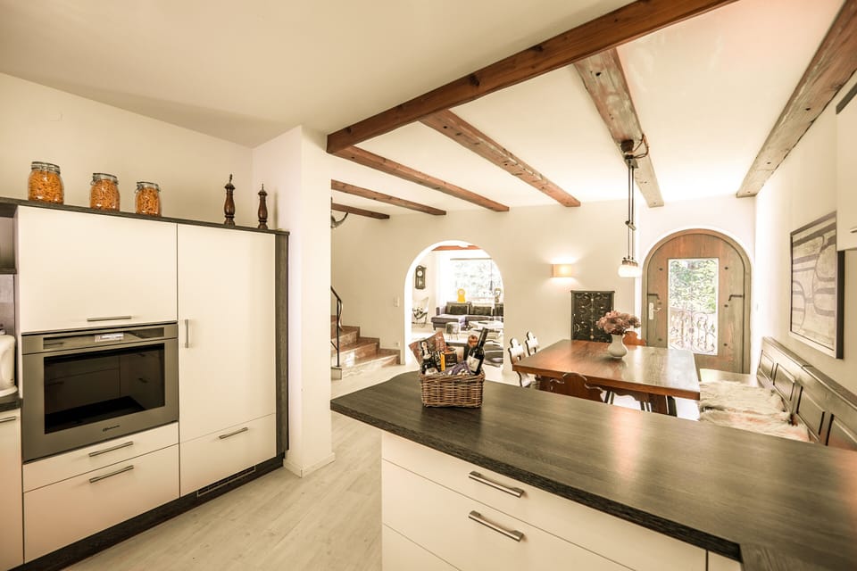 Kitchen 'with a view'