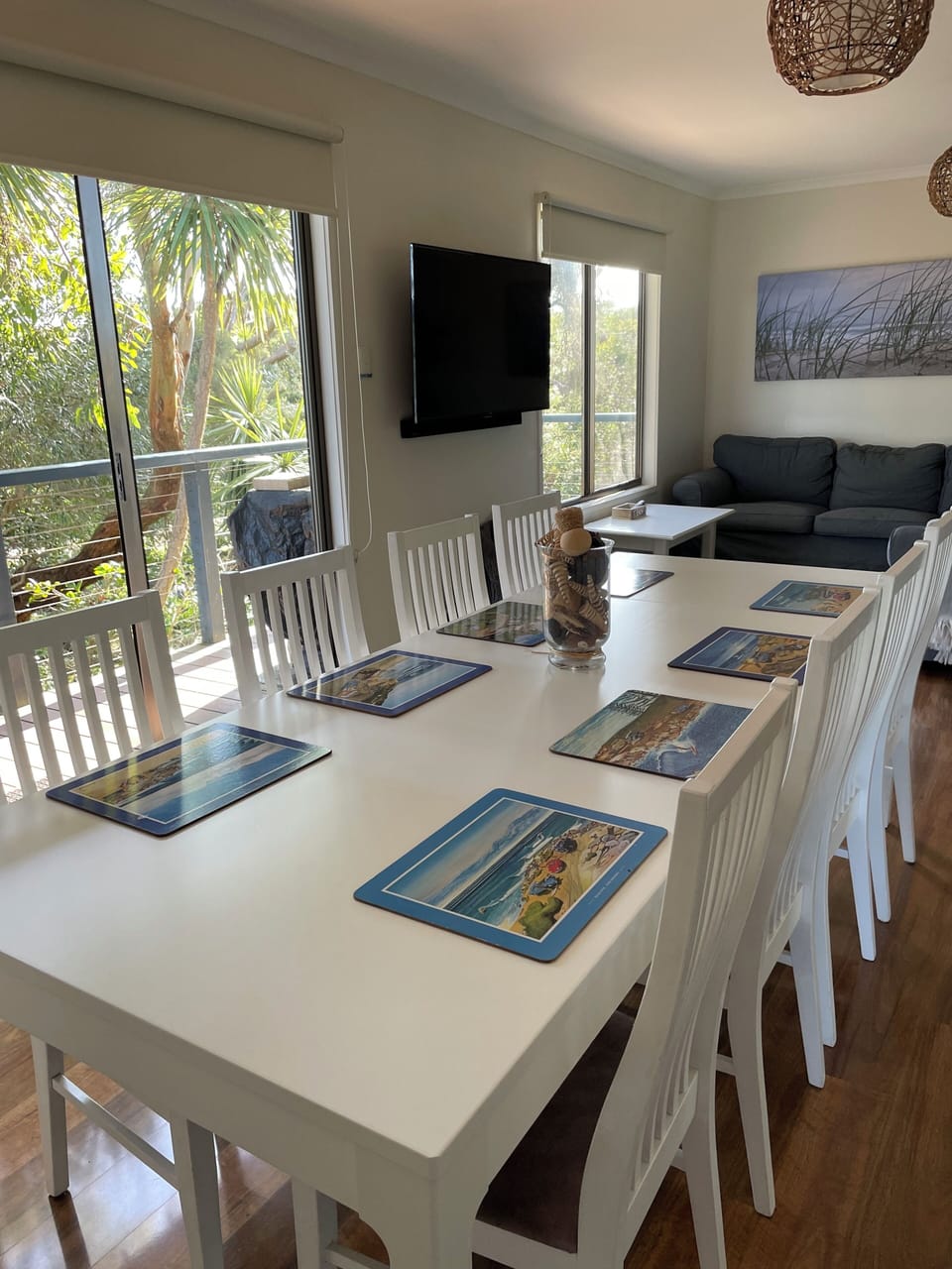 Upstairs dining