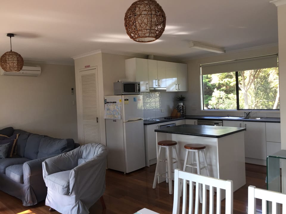 Kitchen and upstairs living