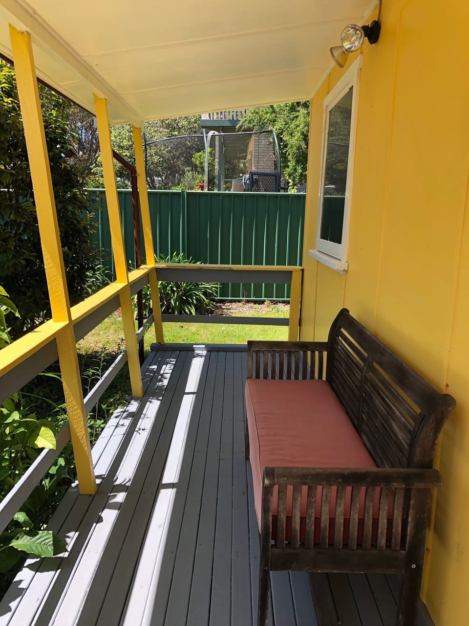 Front deck