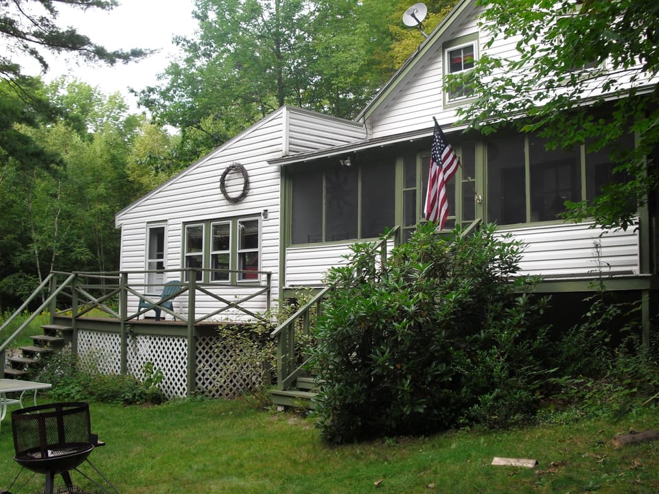 Front of house facing yard