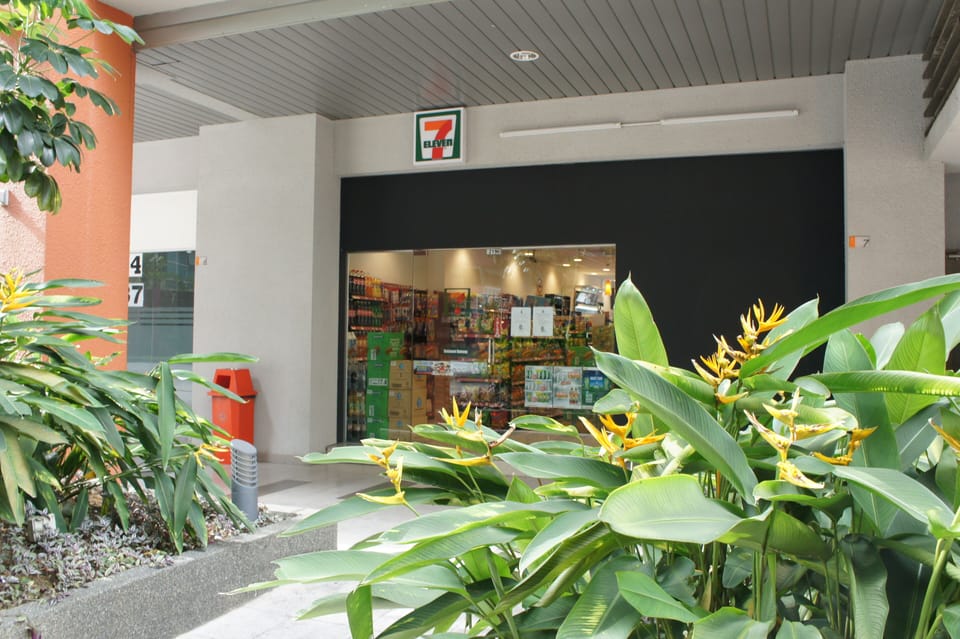 7-11 just below the apartment